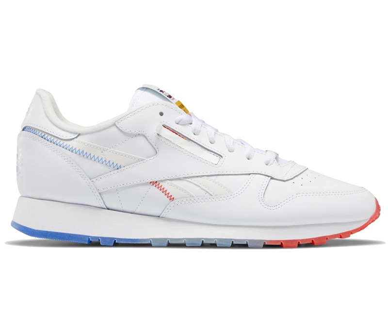 Reebok Classic Leather Popsicle Firecracker Blauw