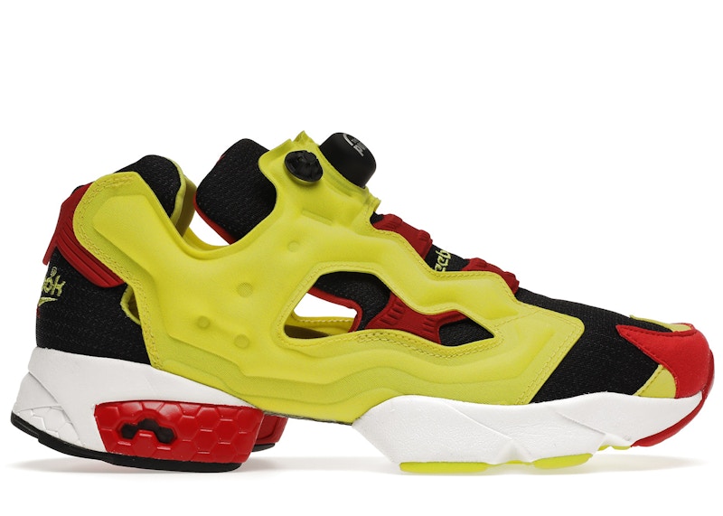 Reebok Instapump Fury Prototype Citron Zwart