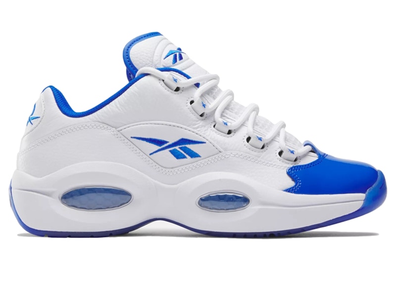 Reebok Question Low Electric Cobalt Zwart