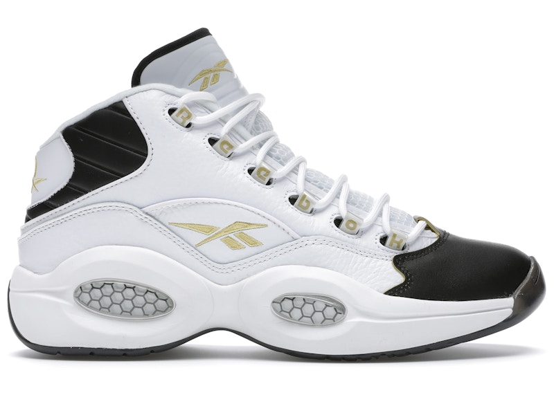 Reebok Question Mid Toe Zwart