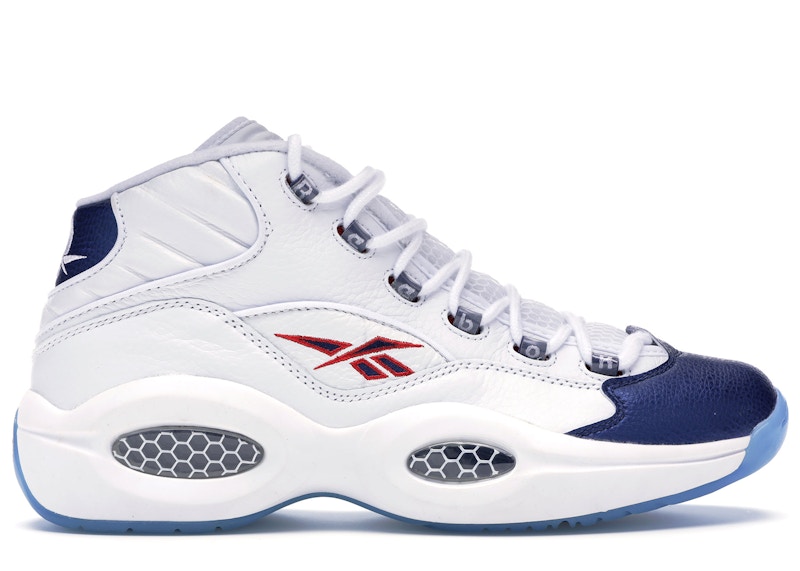 Reebok Question Mid Toe Marineblauw