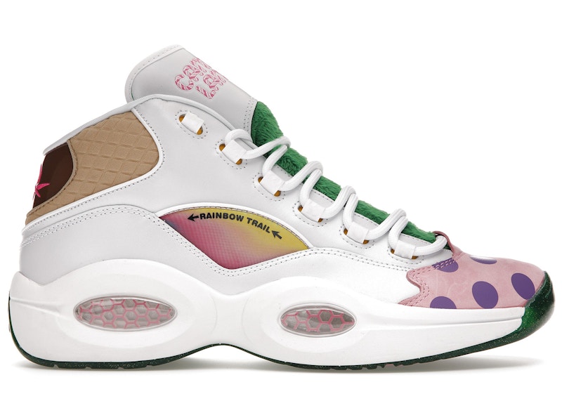 Reebok Question Mid Candy Land Groen