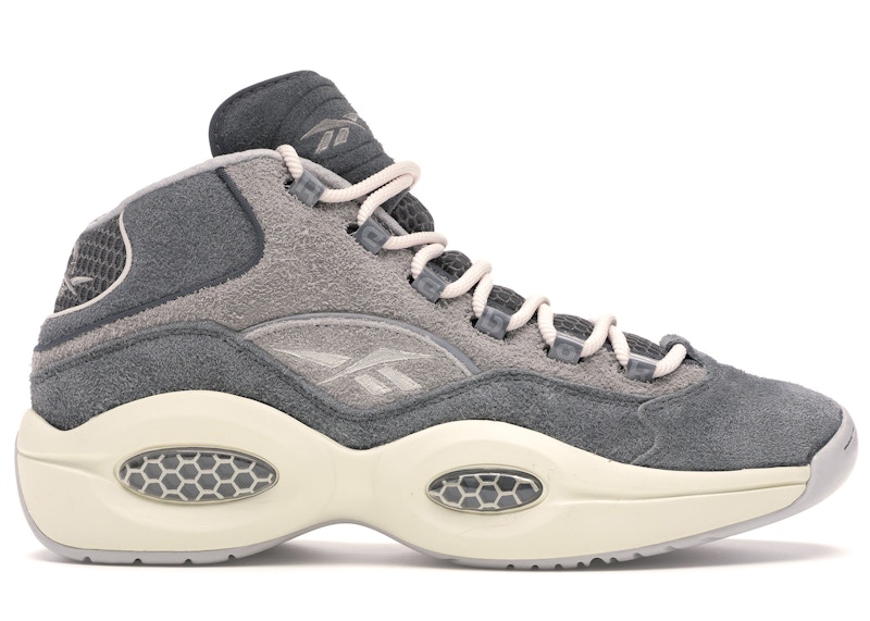 Reebok Question Mid Suede Grijs