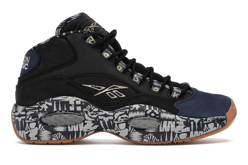 Reebok Question Mid Iverson Classic Marineblauw