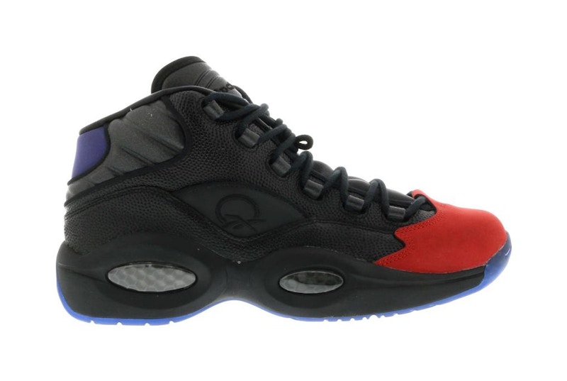 Reebok Question Mid Packer Shoes Curtain Call Zwart