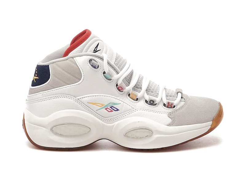 Reebok Question Mid Pure Multi Marineblauw