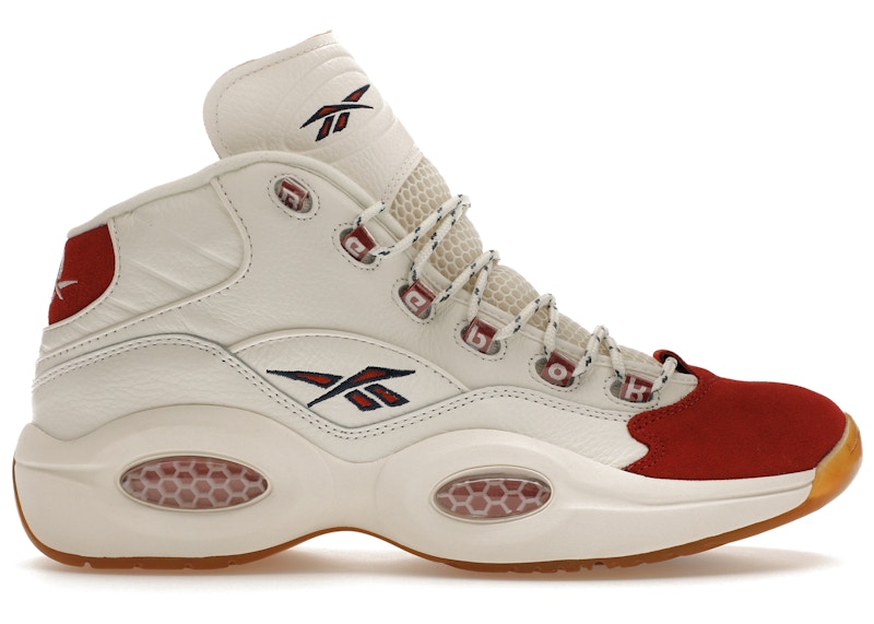Reebok Question Mid Vintage Toe Rood