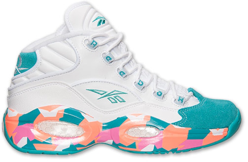 Reebok Question Mid Noise Turquoise