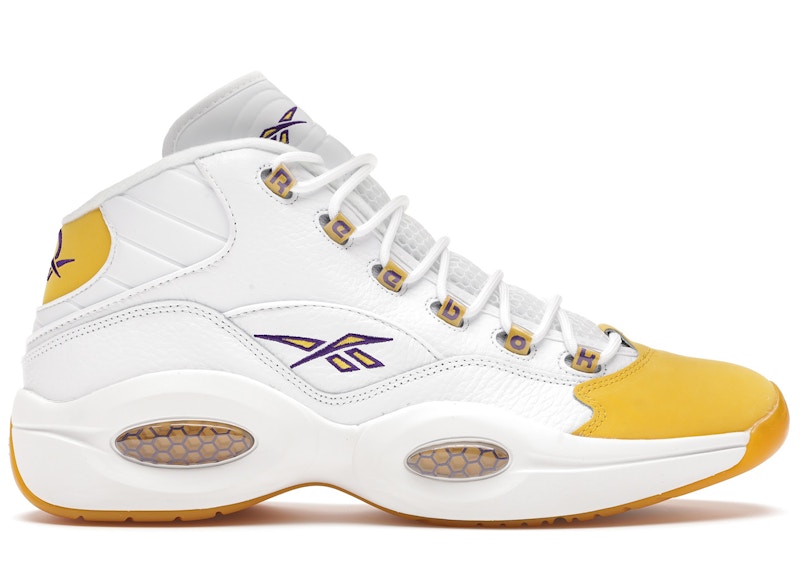 Reebok Question Mid Toe Geel