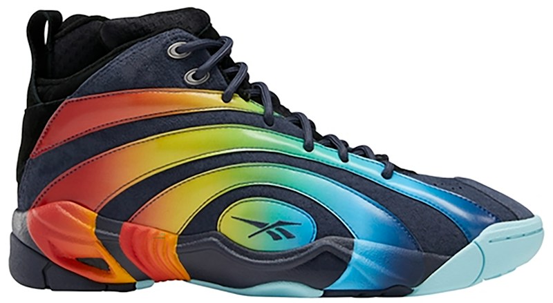 Reebok Shaqnosis Rainbow Marineblauw