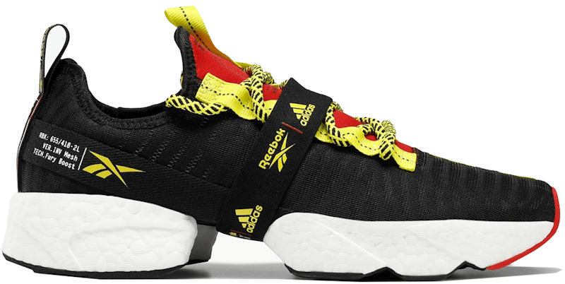 Reebok Sole Fury Boost Hyper Zwart