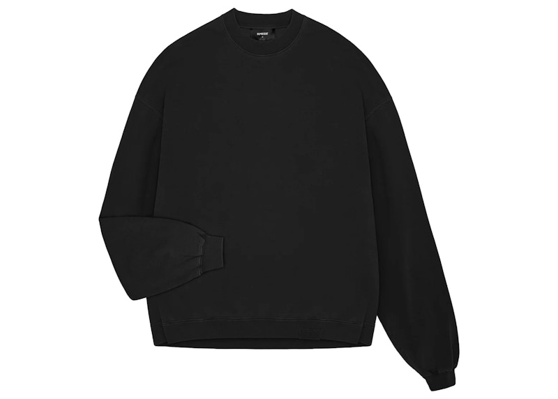 Represent Initial Sweater Jet Zwart