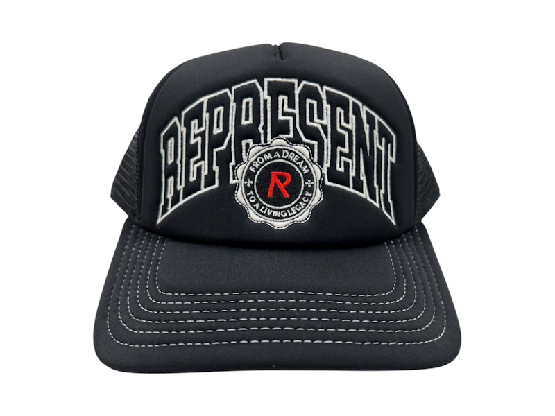 Represent Legacy Crest Cap Zwart