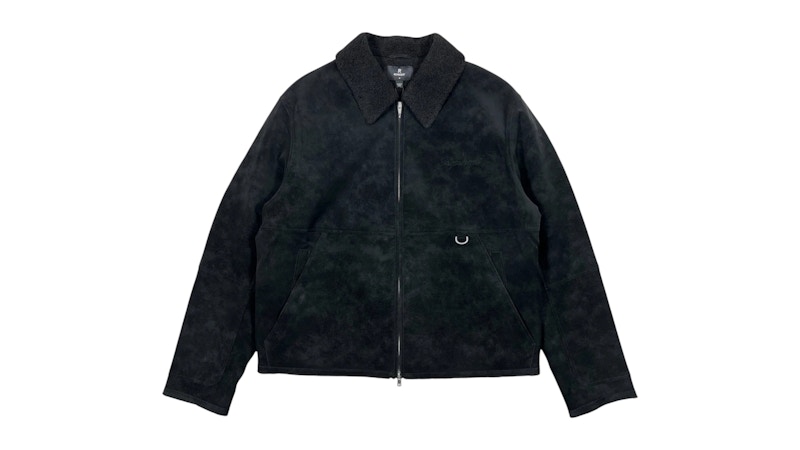 Represent MLM100132-01 Shearling Jacket Jet Zwart