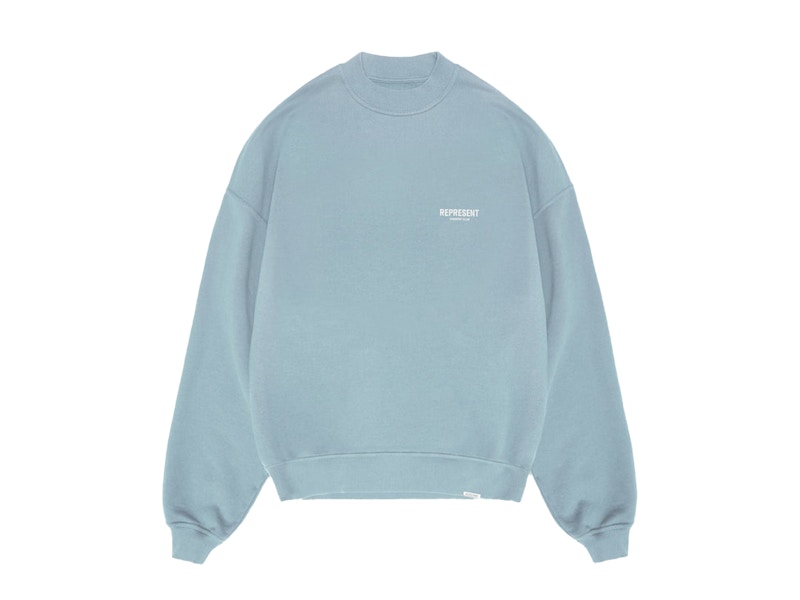 Represent Owners Club Sweater Powder Blauw
