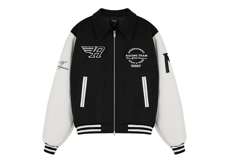 Represent Racing Team Varsity Jacket Zwart