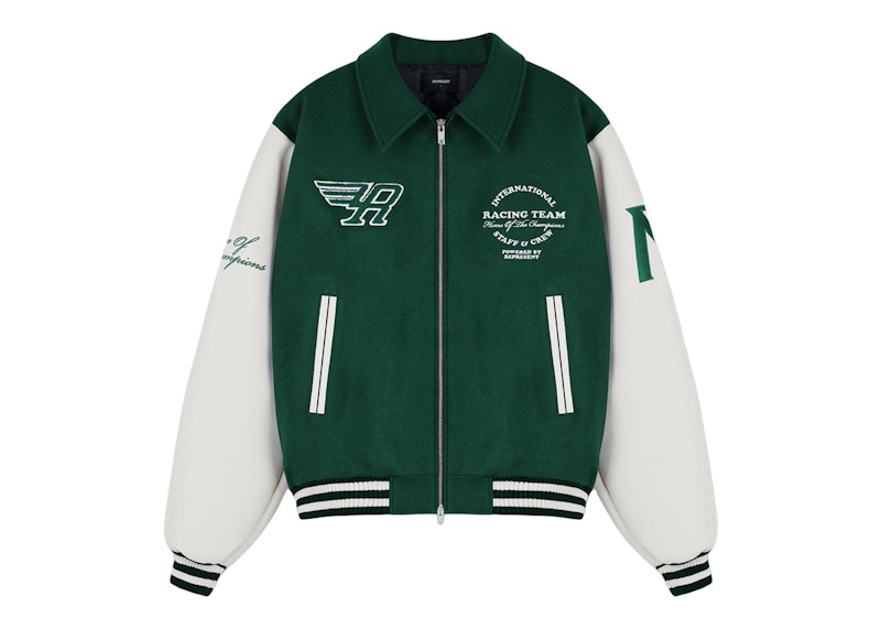 Represent Racing Team Varsity Jacket Racing Groen