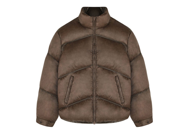 Represent Washed Puffer Jacket Bruin