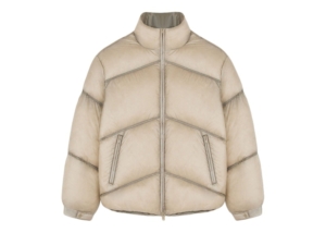 Represent Washed Puffer Jacket Wheat
