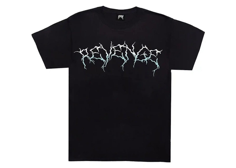 Revenge Gradient Lightning Tee Zwart