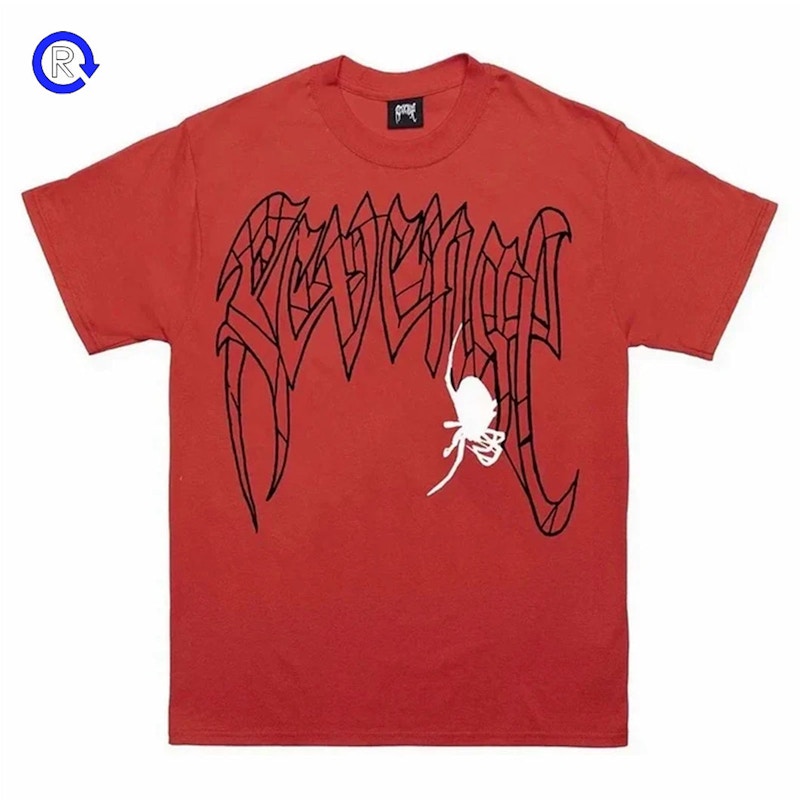Revenge Spider Tee Rood