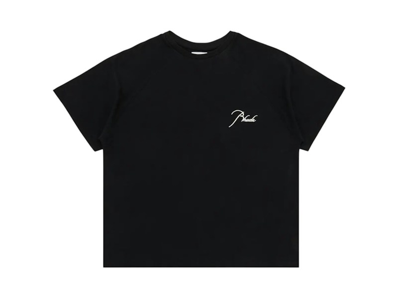 Rhude Classique Raglan Tee Zwart