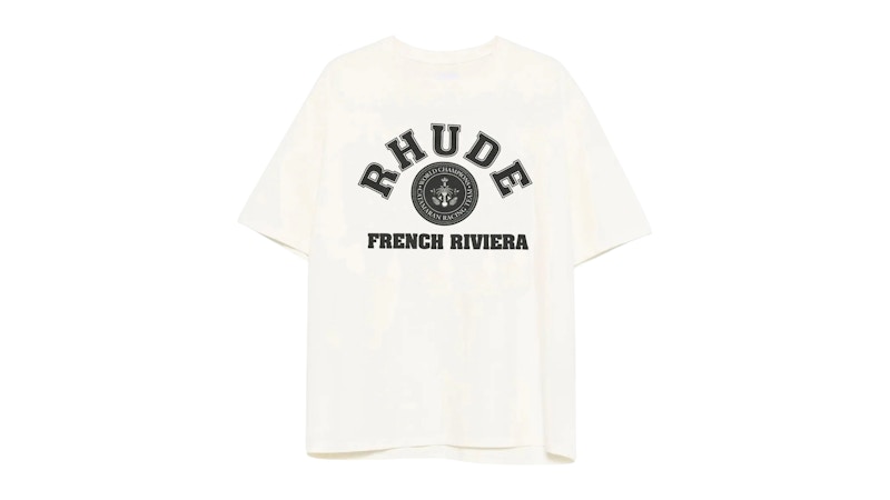Rhude French Riviera Tee Wit