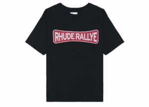 Rhude Rallye Tee Zwart