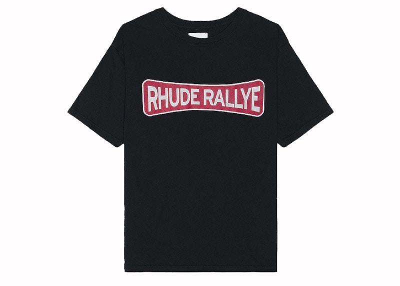 Rhude Rallye Tee Zwart