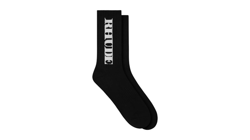 Rhude Tripoli Racing Logo Socks Zwart