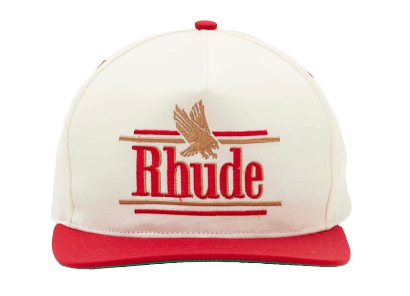 Rhude Vory Rossa Structured Hat Rood