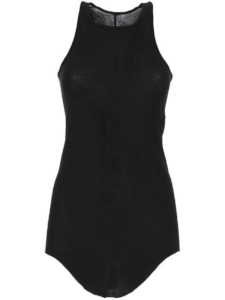 Rick Owens Basic Rib Tank Zwart