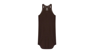 Rick Owens Basic Rib Tank Top acassar Macassar