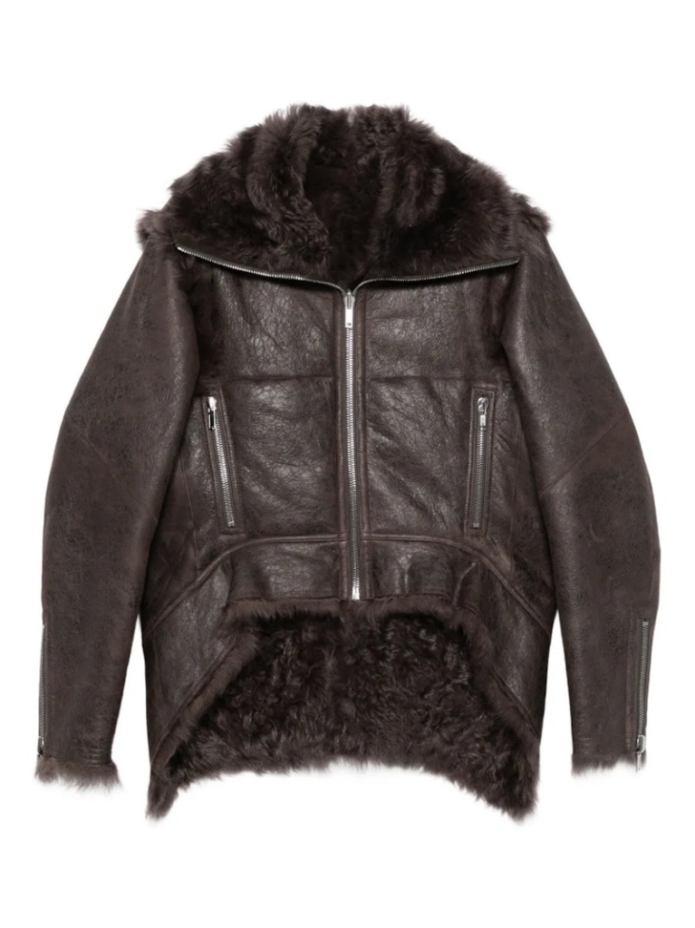 Rick Owens Exploder Jacket DUSt Dark Rust