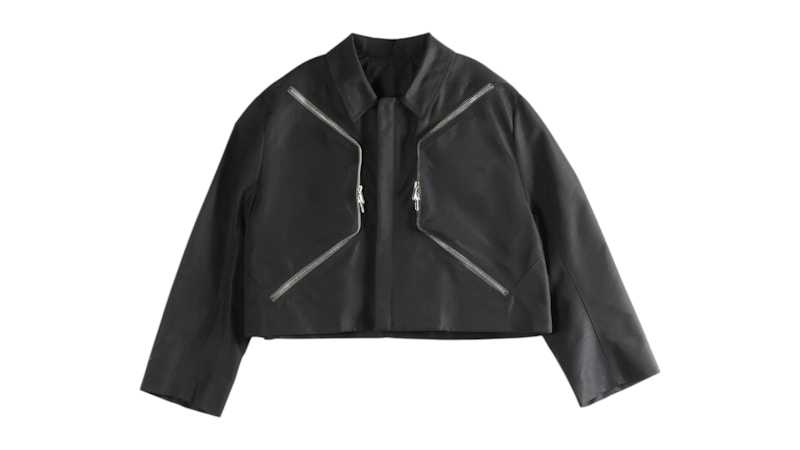 Rick Owens Heizer Mac Jacket Zwart