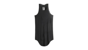 Rick Owens Women’s Basic Rib Tank Zwart