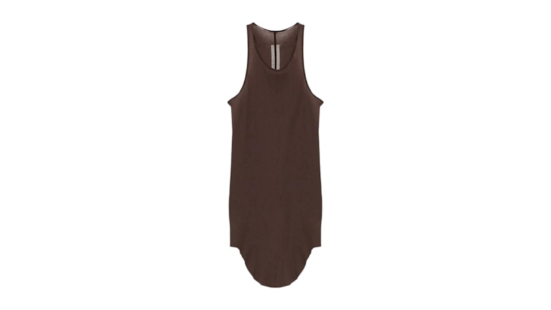Rick Owens Women’s Basic Rib Tank Bruin