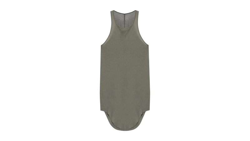Rick Owens Women’s Basic Rib Tank Groen