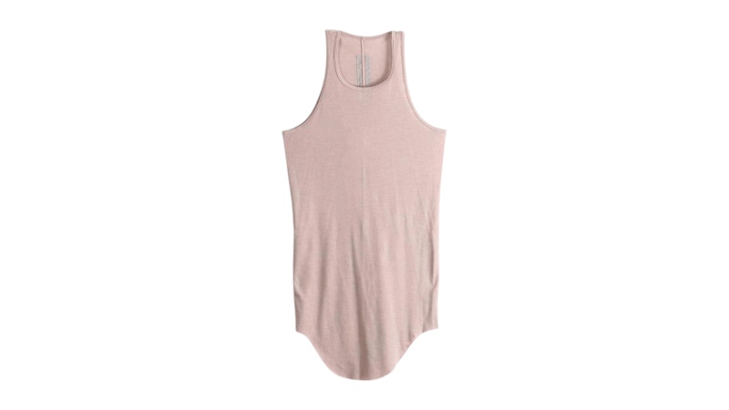 Rick Owens Women’s Basic Rib Tank Rose Roze