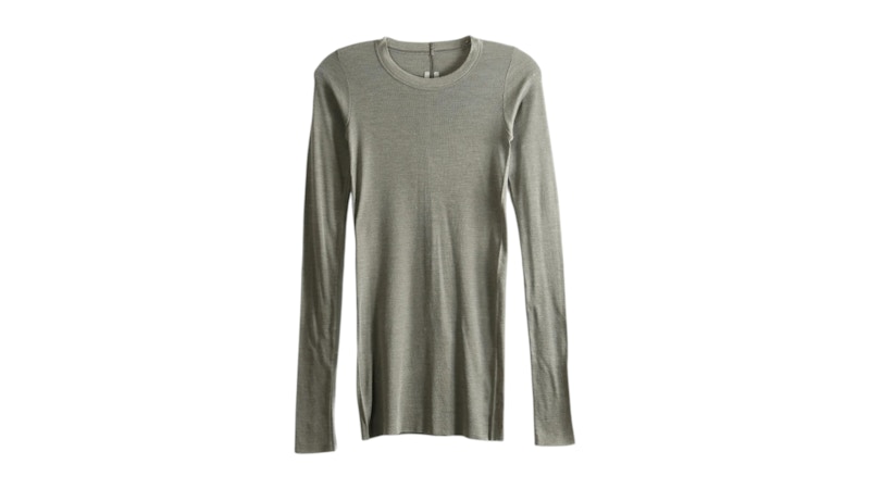 Rick Owens Women’s Rib LS Tee Dust
