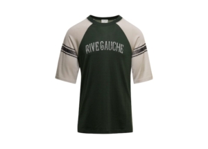 Saint Laurent Rive Gauche Raglan T-shirt Groen