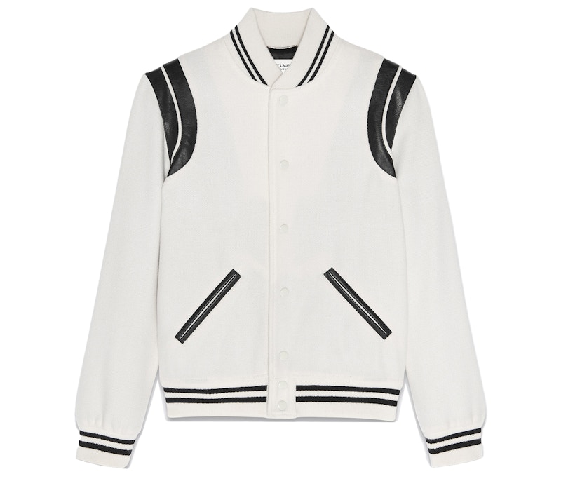 Saint Laurent Teddy Jacket Neutral