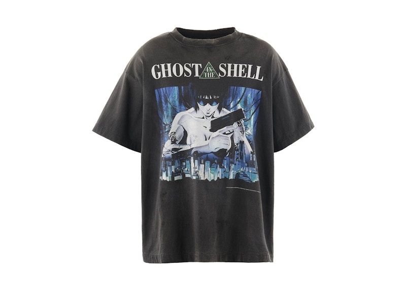Saint Michael Ghost In The Shell T-shirt Zwart