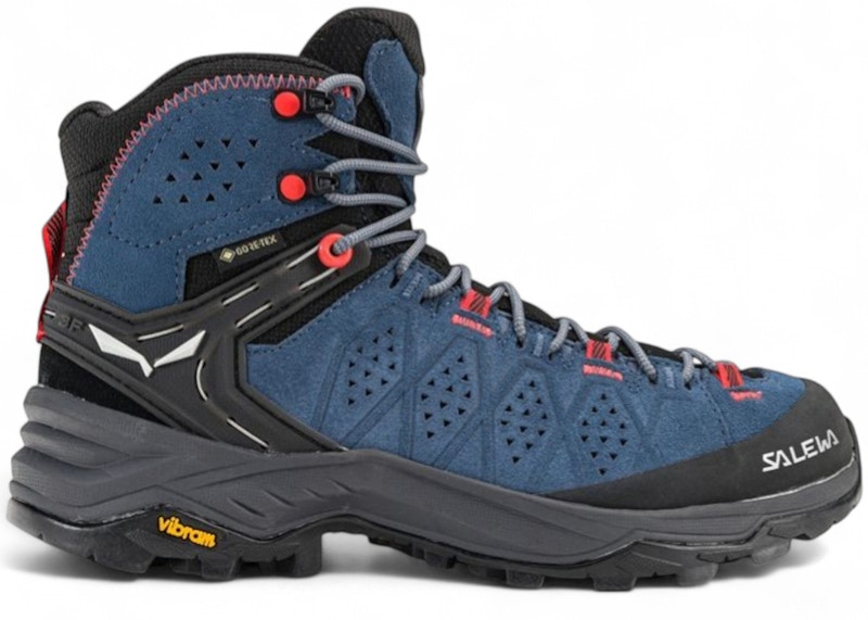 Salewa Alp Trainer 2 Mid Gore-Tex Java Fluo Blauw