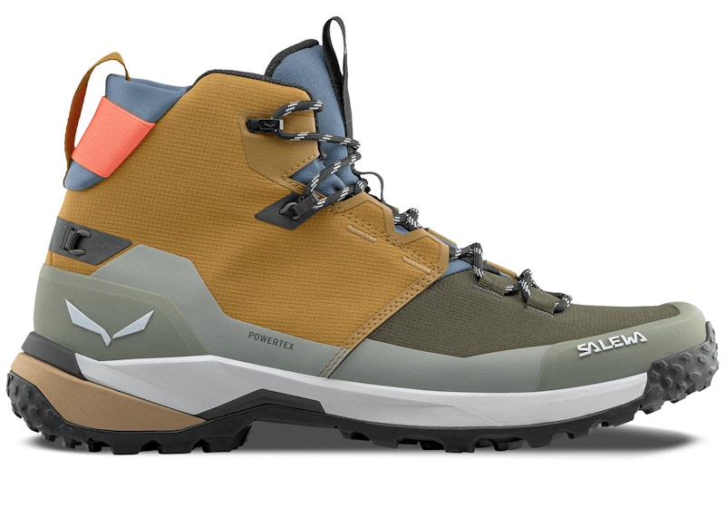 Salewa Puez 2 Mid Powertex Golden Shadow Bruin