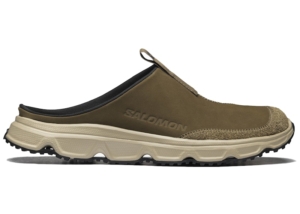 Salomon RX Slide Leather Advanced Kangaroo Safari Zwart