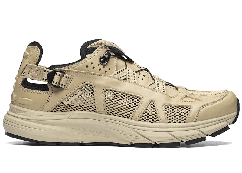 Salomon Techsonic Leather Advanced Safari Zwart