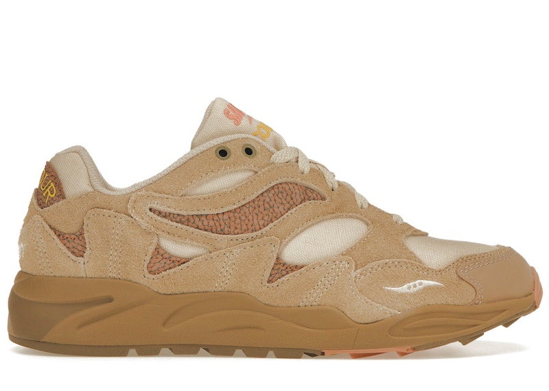 Saucony Grid Shadow 2 Colour Plus Companie Bruin