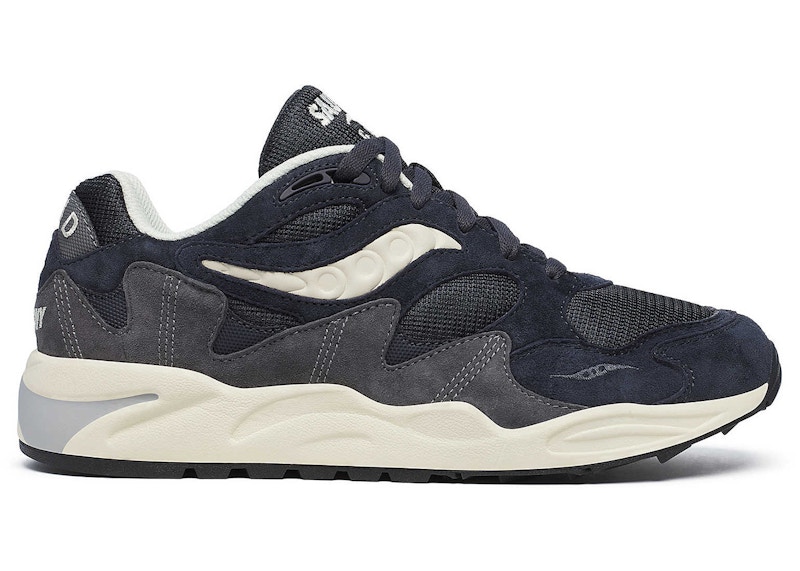 Saucony Grid Shadow 2 Essential Marineblauw