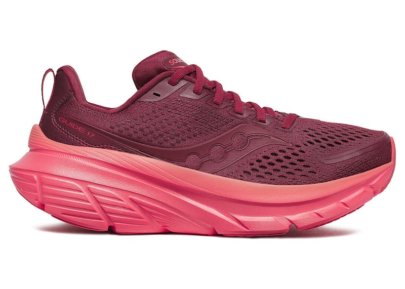 Saucony Guide 17 Currant Cayenne Currant/cayenne